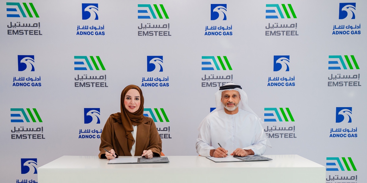 “إمستيل” و”أدنوك للغاز” توقّعان اتفاقية لمدة 20 عاماً لتوريد الغاز الطبيعي لدعم النمو الصناعي في الدولة