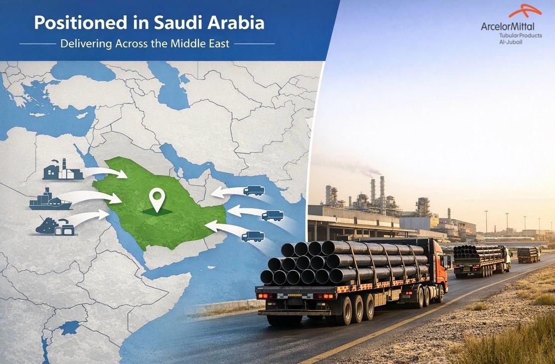 أرسيلور ميتال تؤكد جاهزيتها لضمان استمرارية الإمدادات في الشرق الأوسط