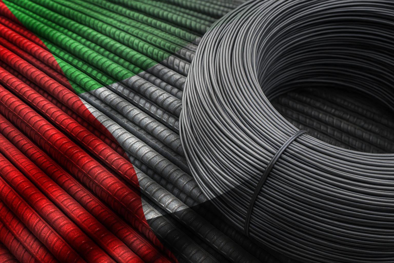 الإمارات تمدد فرض الرسوم الجمركية على حديد التسليح ولفائف الصلب بنسبة 10 % حتى أكتوبر 2026