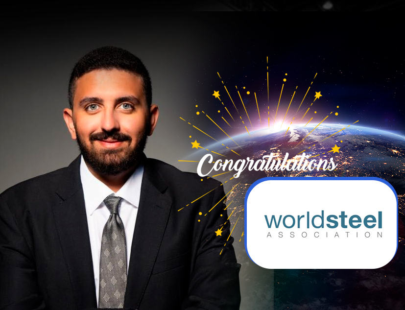 "المعادي ستيل" تنضم رسمياً لاتحاد الصلب العالمي ومينا عاطف هندي يضع بصماته فى برلين